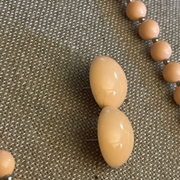 Vintage Retro 24” Necklace earring set - Picture 4 of 5